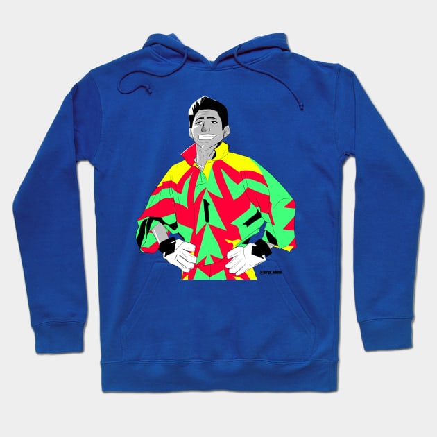 jorge campos the immortal football soccer player Hoodie by jorge_lebeau